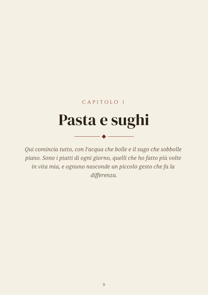 Inizio del capitolo